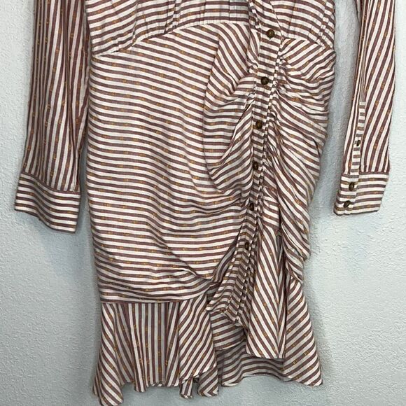 Veronica Beard Kai Asymmetrical Dress Size 8 - Picture 4 of 16